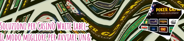 Aziende di servizi per software poker